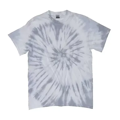 Dyenomite 640RR R&R Tie-Dyed T-Shirt in Platinum front view