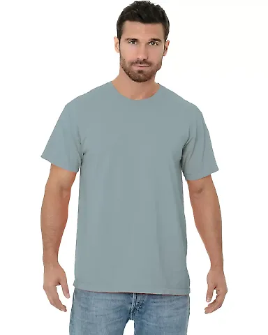 Bayside Apparel 9515 Garment Dyed Crew T-Shirt Bay front view