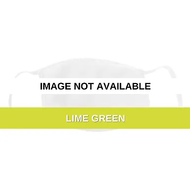Bayside Apparel 1900 USA-Made 100% Cotton Face Mas Lime Green front view