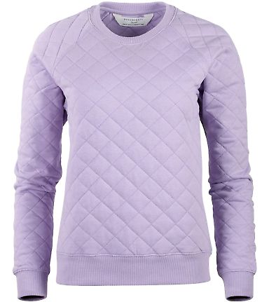Boxercraft R08 Quilted Pullover in Wisteria front view