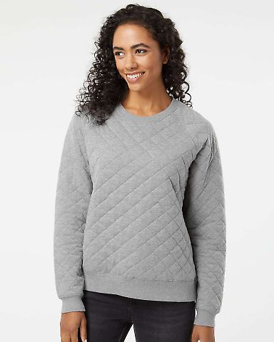 Boxercraft R08 Quilted Pullover in Oxford front view