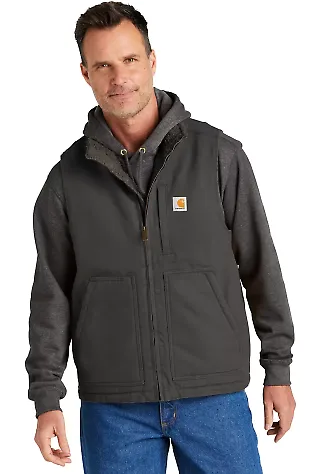 CARHARTT CT104277 Carhartt   Sherpa-Lined Mock Nec Gravel front view
