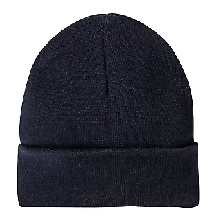 District Clothing DT815 District   Re-Beanie TrueNavy front view