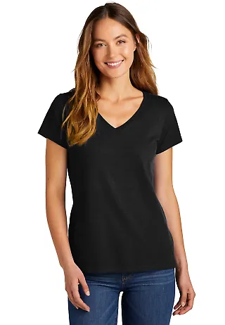 District Clothing DT5002 District   Women's The Co Black front view