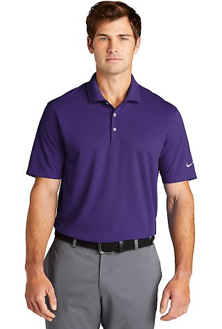 Nike NKDC1963  Dri-FIT Micro Pique 2.0 Polo in Courtprpl front view
