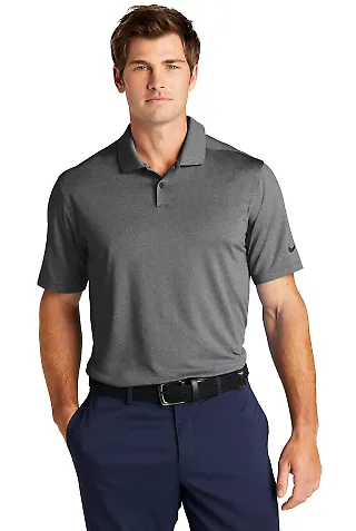 Nike NKDC2108 Dri-FIT Vapor Polo BlkHthr front view