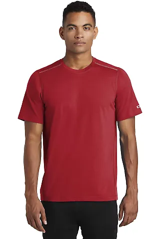 Ogio OE336 OGIO    ENDURANCE Peak Tee Ripped Red front view
