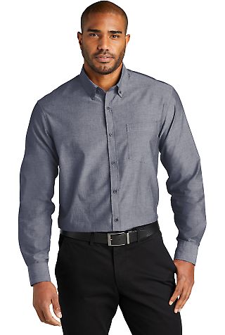 Port Authority Clothing W382 Port Authority Long in Estateblue front view