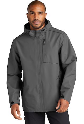 Port Authority Clothing J920 Port Authority Coll in Graphite front view