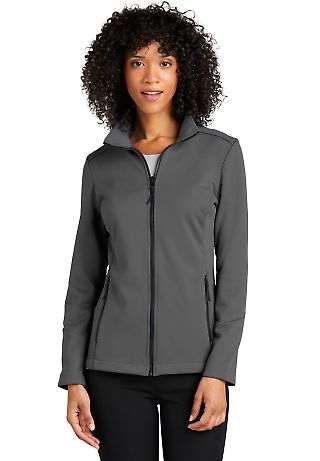 Port Authority Clothing L921 Port Authority Ladi in Graphite front view