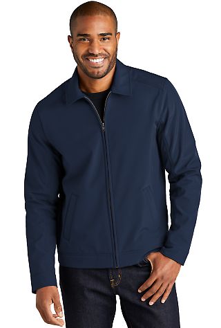 Port Authority Clothing J417 Port Authority Mech in Dsblnavy front view