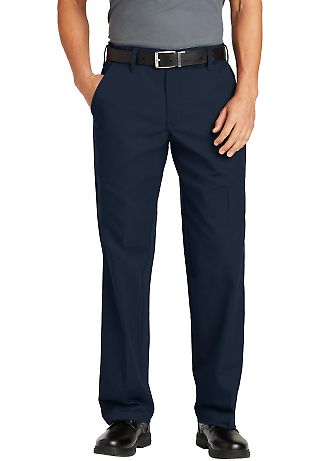 Red Kap PT60    Elastic Insert Pant Navy front view