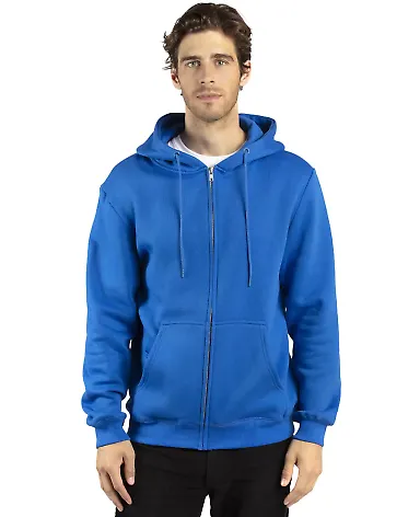 Threadfast Apparel 320Z Unisex Ultimate Fleece Ful ROYAL front view