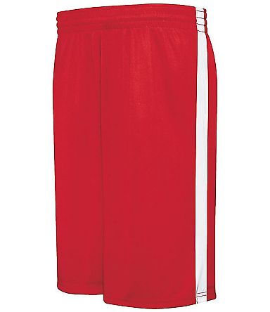 Augusta Sportswear 335871 Youth Competition Revers in Scarlet/ white front view
