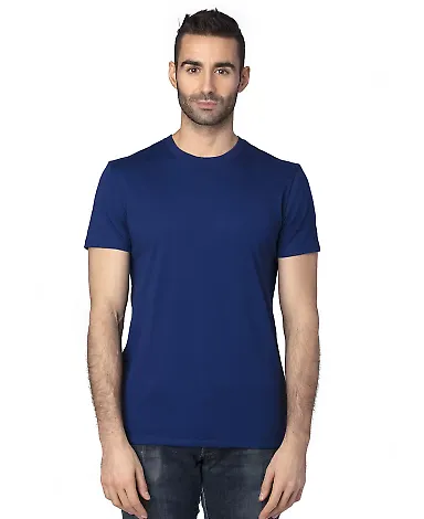Threadfast Apparel 100A Unisex Ultimate T-Shirt in Navy front view
