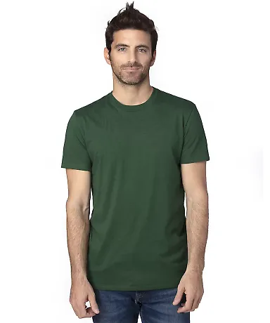 Threadfast Apparel 100A Unisex Ultimate T-Shirt in Forest green front view