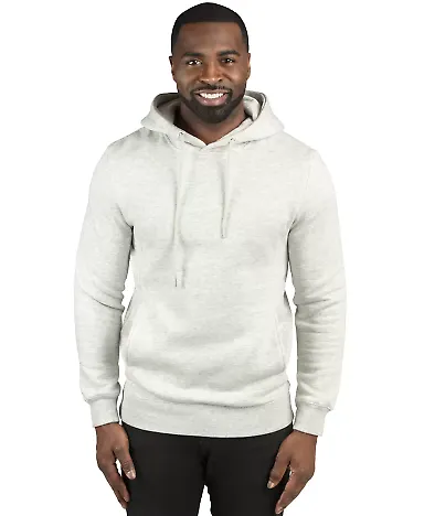 Threadfast Apparel 320H Unisex Ultimate Fleece Pul OATMEAL HEATHER front view