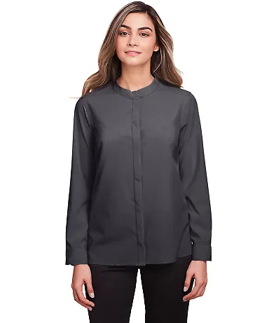 North End NE500W Ladies' Borough Stretch Performan CARBON front view