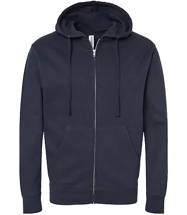 SS4500Z - Independent Trading Co. Basic Full Zip H Navy front view