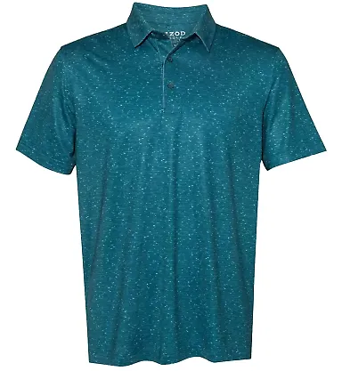 Izod 13GG006 Sublimated Confetti Polo in Legion blue front view