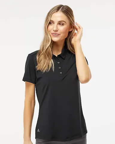 Adidas Golf Clothing A515 Women's Ultimate Solid P Black front view