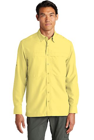 Port Authority Clothing W960 Port Authority Long in Yellow front view