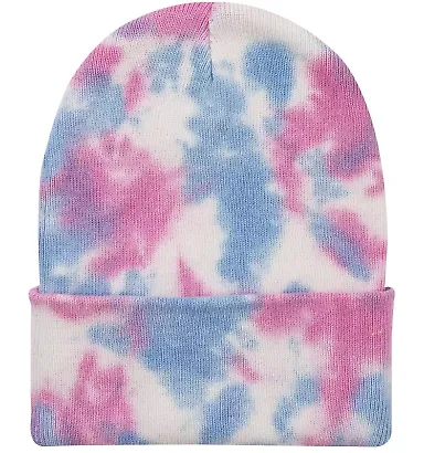 Sportsman SP412 12" Tie-Dyed Knit Cotton Candy front view