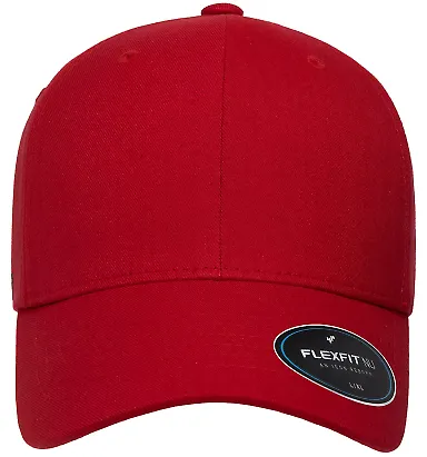 Yupoong-Flex Fit 6100NU Adult NU Hat in Red front view