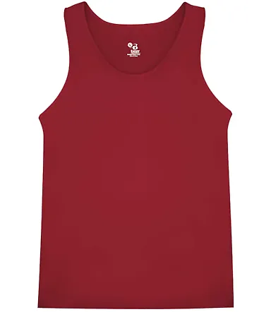 Alleson Athletic 2662 Youth B-Core Tank Top Red front view
