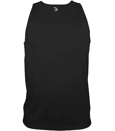 Alleson Athletic 8662 B-Core Tank Top Black front view