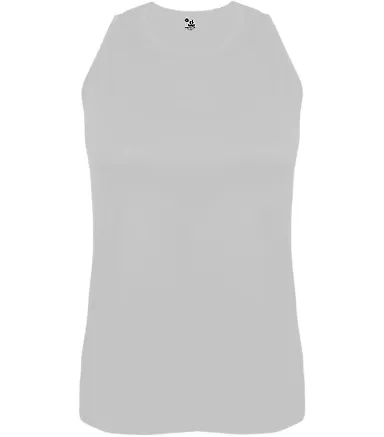 Alleson Athletic 8962 B-Core Women's Tank Top White front view