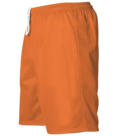 Alleson Athletic 567P Mesh Shorts Orange front view