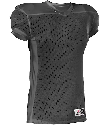 Alleson Athletic 750E Football Jersey in Charcoal front view