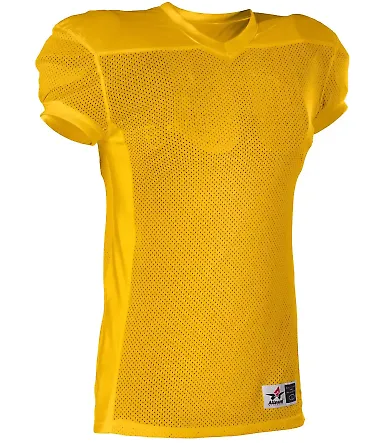 Alleson Athletic 750E Football Jersey in Gold front view