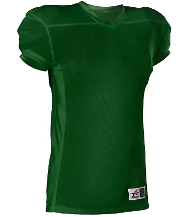 Alleson Athletic 750EY Youth Football Jersey in Forest front view