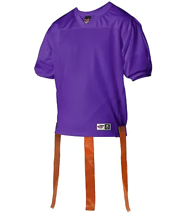 Alleson Athletic 762FFJ Hero Flag Football Jersey Purple front view