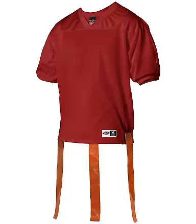 Alleson Athletic 762FFJ Hero Flag Football Jersey Red front view