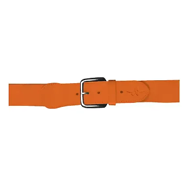 Alleson Athletic 3BBY Youth Baseball Belt 1.5 Widt Orange front view