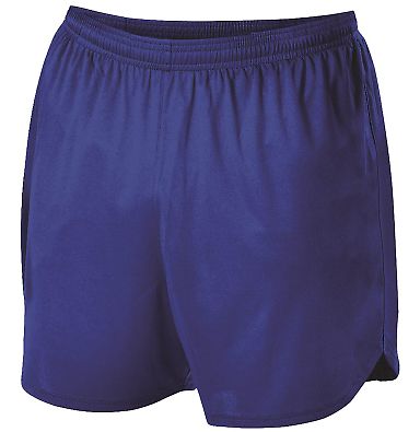 Alleson Athletic R3LFPW Women's Woven Track Shorts Royal front view