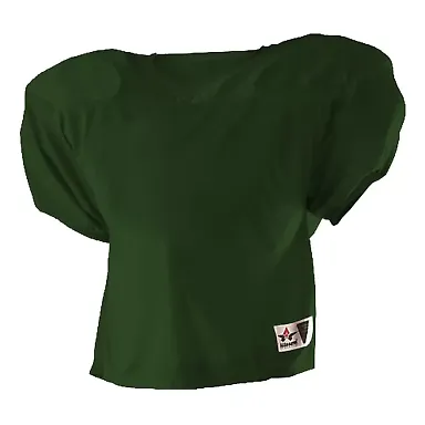 Alleson Athletic 705 Practice Football Jersey Forest front view