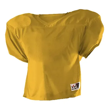 Alleson Athletic 705 Practice Football Jersey Gold front view