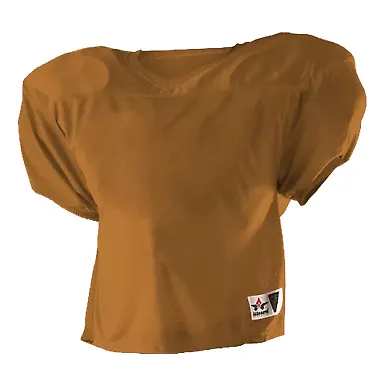 Alleson Athletic 705 Practice Football Jersey Texas Orange front view