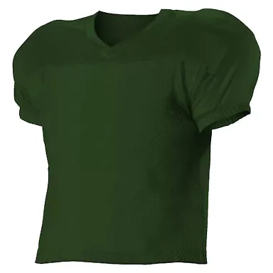 Alleson Athletic 712 Practice Mesh Football Jersey Forest front view