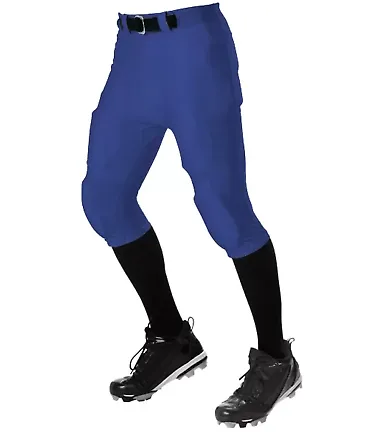 Alleson Athletic 675NF No Fly Football Pants with  Royal front view