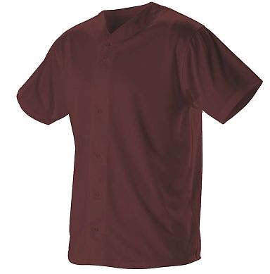 Alleson Athletic 52MFFJY Youth Dura Light Mesh Bas Maroon front view