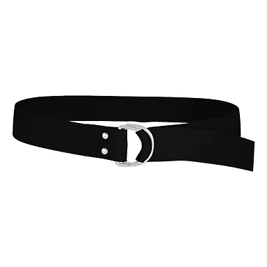 Alleson Athletic 3FBLA Football Belt 1" Width Black front view