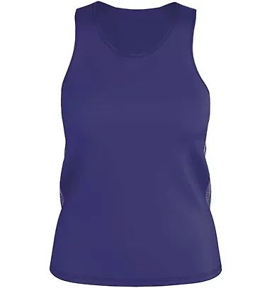 Alleson Athletic RSPNT1W Women's Track Singlet Purple front view