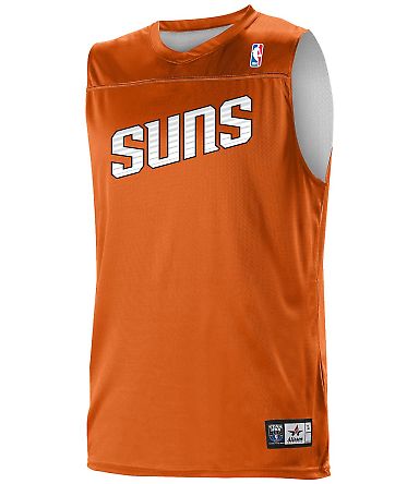 Alleson Athletic A105LY Youth NBA Logo'd Reversibl in Phoenix suns front view