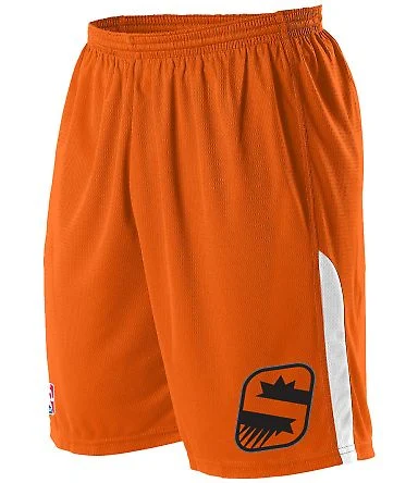 Alleson Athletic A205LA NBA Logo'd Shorts in Phoenix suns front view