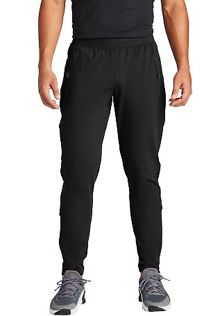 Sport Tek PST871 Sport-Tek Circuit Jogger in Deepblack front view
